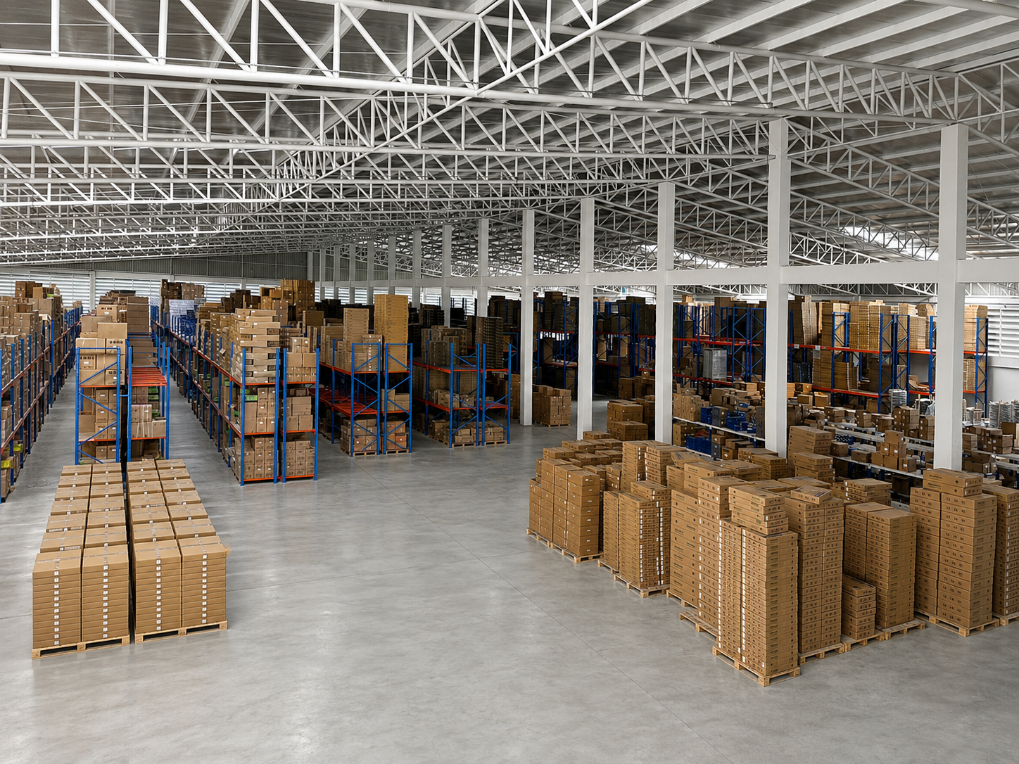 DTS production and warehousing center interior